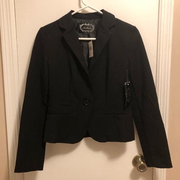 Ambiance Black Blazer (NEW WITH TAGS) - Picture 2 of 5
